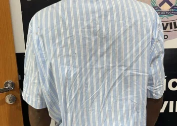 Suspeito foi preso preventivamente nas proximidades de Palmas e será encaminhado ao sistema prisional. Foto: Divulgação PC-TO