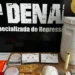 Tabletes de crack e cocaína foram encontrados no interior do tonel