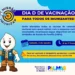 Palmas realiza dia D de vacinação nas unidades de saúde neste sábado, 2