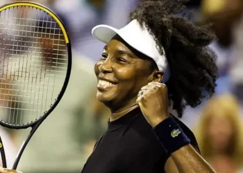 1 de 7 Venus Williams se torna a mais velha vencedora de partidas da WTA desde 2004 • Divulgação/Mubadala Citi DC Open