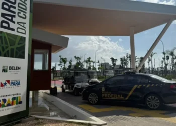 De acordo com a PF, os trabalhadores haviam sido efetivados diretamente pela empresa de obras, sem vínculo com empresas credenciadas • Divulgação