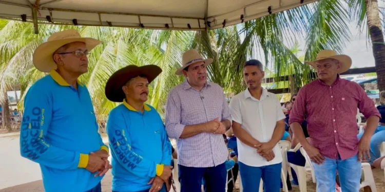 Em Palmeirante, Marcus Marcelo apoia tradicional Tropeada do Cerrado e anuncia entrega de pavimentação