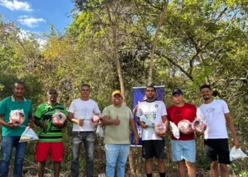 Vereador Ghisley Martins participa de edição do campeonato de futebol amador rural em Miracema