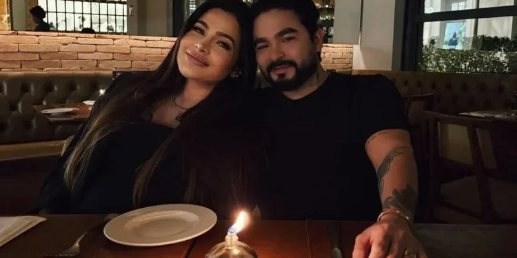 Yudi Tamashiro e a esposa, Mila Braga • Instagram/Yudi Tamashiro