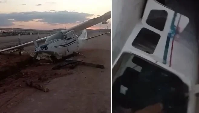 Avião cai com 424 kg de cocaína no Pará