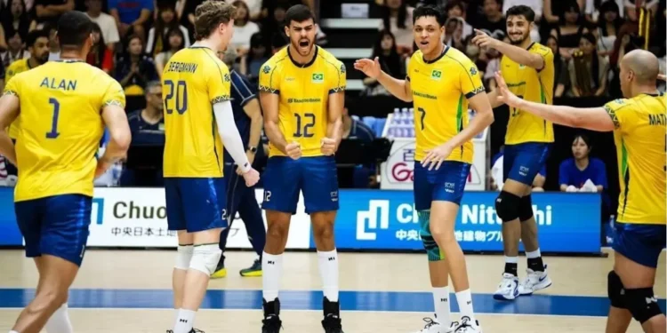 Veja quanto o Brasil já garantiu com vaga na semifinal da VNL masculina