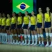 Seleção Brasileira Feminina de Vôlei venceu a Grécia na estreia do Mundial • Foto: Divulgação/ FIVB