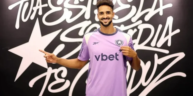 Botafogo anunciou o atacante Chris Ramos • Foto: Vítor Silva/ Botafogo