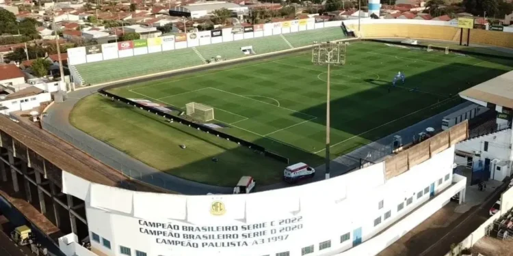 Estádio Maião, casa do Mirassol • Reprodução/Instagram/Mirassol