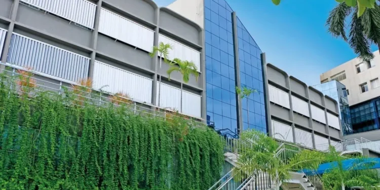 Fachada do Colégio Agostiniano Nossa Senhora de Fátima, em Goiânia (GO) • Reprodução