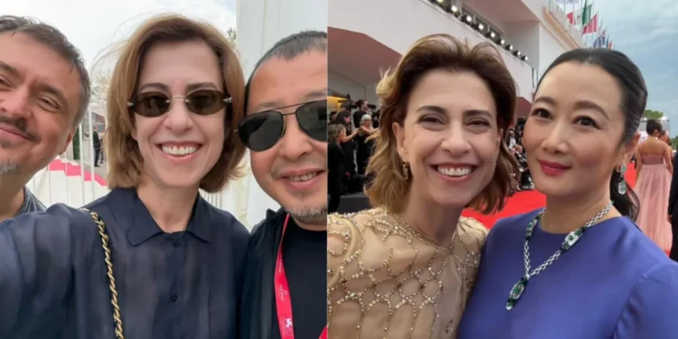 Fernanda Torres tieta cineastas em Festival de Veneza; veja