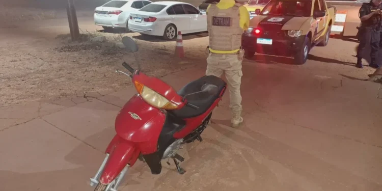 Ocorrência teve início após denúncia anônima sobre a localização do veículo - créditos: Ascom Detran Tocantins/Governo do Tocantins