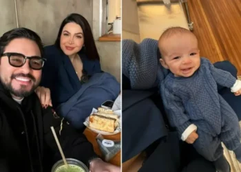 Yudi mostra primeiro passeio em família após nascimento do filho • Instagram / Yudi Tamashiro