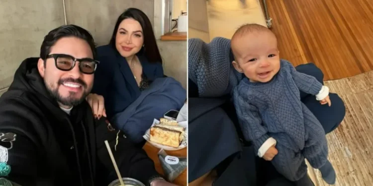 Yudi mostra primeiro passeio em família após nascimento do filho  • Instagram / Yudi Tamashiro