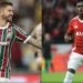 Everaldo e Carbonero atuando pelo Fluminense e Internacional  • Lucas Merçon / Fluminense / Ricardo Duarte / Internacional