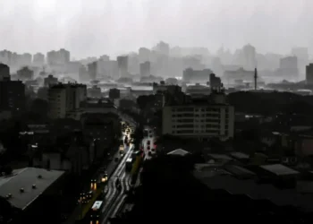 Chuva na cidade de Porto Alegre (RS)  • Getty Images