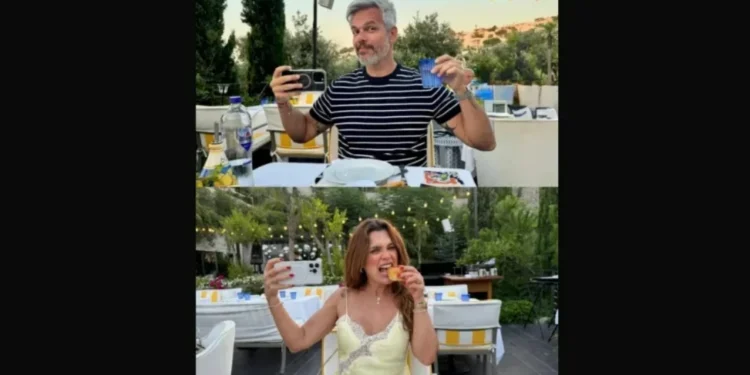 Flávia Alessandra e Otaviano Costa aproveitam viagem romântica • Instagram/ Flávia Alessandra