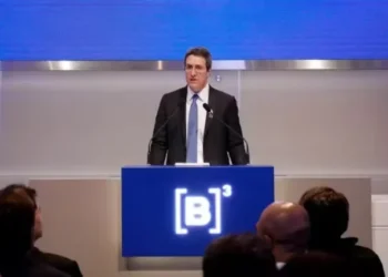 Gilson Finkelsztain, presidente da B3 — Foto: Alan Santos/PR