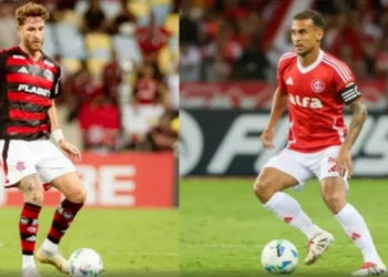 Flamengo e Internacional se enfrentam na Libertadores • Adriano Fontes / Flamengo / Ricardo Duarte / Internacional