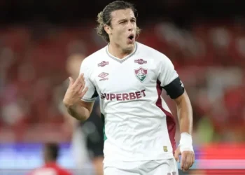 Agustín Canobbio, jogador do Fluminense • Marcelo Gonçalves/FFC