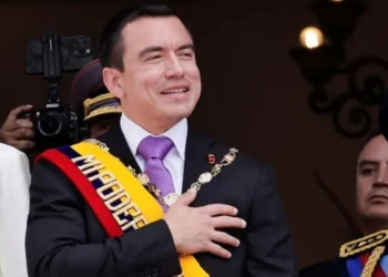 O presidente do Equador, Daniel Noboa • 24/05/2025REUTERS/Karen Toro