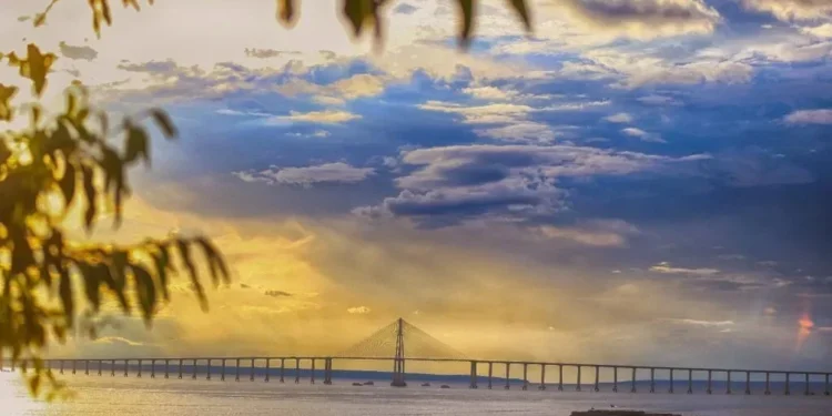 Ponte Rio Negro, ligação entre Manaus e Iranduba, no Amazonas • Tiago Corrêa/UGPE Prosamim