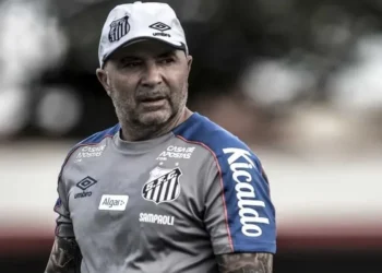 Sampaoli comandou o Santos em 2019 • Ivan Storti/Santos FC