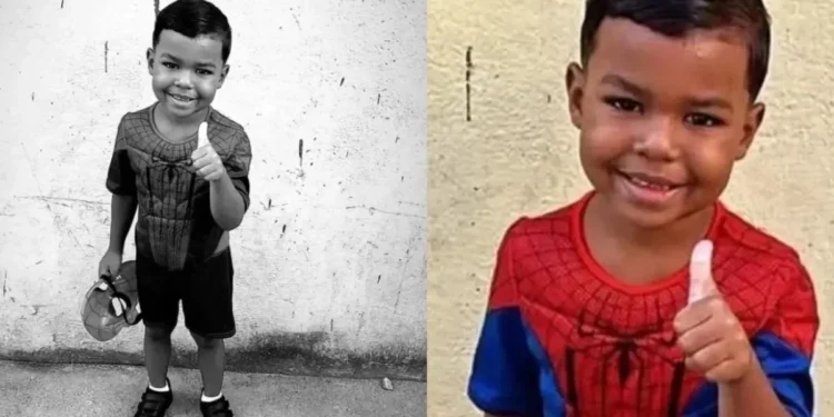 Enzo Gabriel foi vítima de bala perdida em tentativa de homicídio na Baixada Fluminense • Reprodução/Arquivo pessoal