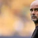 Pep Guardiola na estreia do Manchester City na Premier League 25/26 — Foto: Simon Stacpoole/Offside/Offside via Getty Images