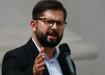 Gabriel Boric, presidente do Chile  • Marcelo Hernandez/Getty Images