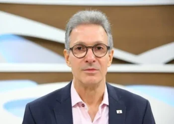 O governador de Minas Gerais, Romeu Zema (NOVO), durante participação no Roda Viva  • Nadja Kouchi / TV Cultura