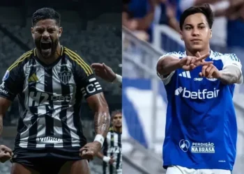 Atlético-MG disputam vaga pela copa do Brasil  • Pedro Souza/Atlético-MG; Gustavo Aleixo/Cruzeiro