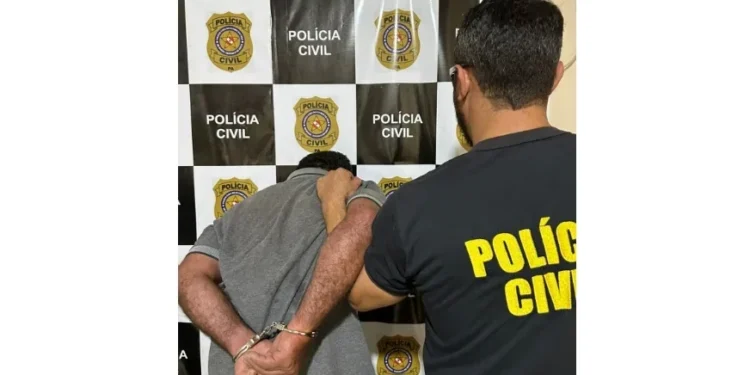 Prisão foi efetuada na cidade de Santana do Araguaia (PA) - Foto: Divulgação PC-TO