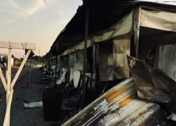 Alojamento em obra de usina da 3tentos incendiado: projeto em Porto Alegre do Norte (MT) está a cargo da Tao Construtora — Foto: Vagner Teixeira Maciel/GSI/PGT