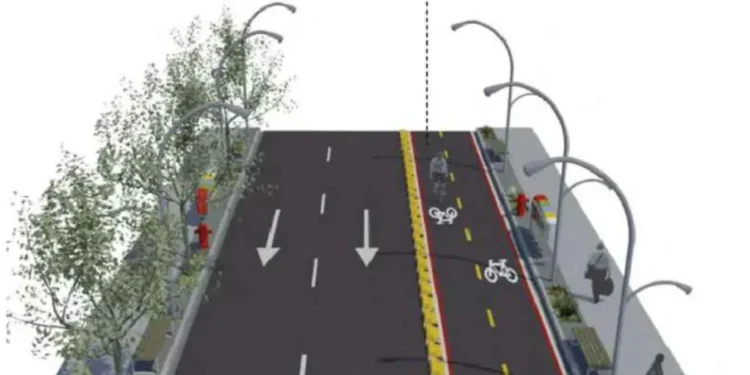 Nova ciclofaixa do projeto da Avenida Tocantins será apresentada em audiência pública