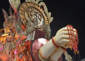 Mocidade Alegre foi a quarta colocada no Carnaval de 2025 • Liga SP