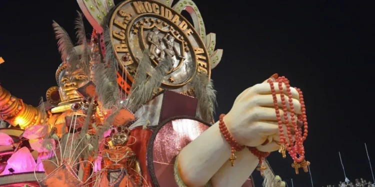 Mocidade Alegre foi a quarta colocada no Carnaval de 2025 • Liga SP