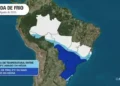 Mapa: o que sabemos da quinta e poderosa onda de frio no Brasil