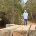 Prefeito Eduardo Siqueira acompanha andamento das obras da nova ponte em Taquaruçu
