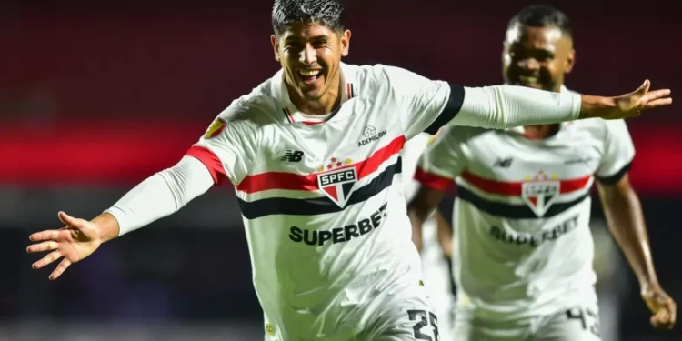 Alan Franco renova com o São Paulo até o fim de 2028