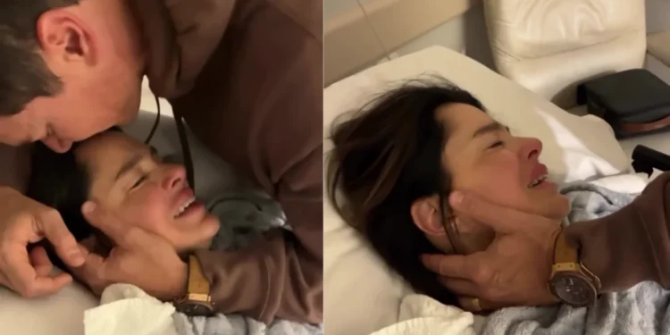 Vera Viel recebeu apoio do seu marido, Rodrigo Faro, ao realizar novo exame para analisar possível tumor • Instagram/Vera Viel