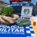 Polícia Militar prende homem por violência doméstica e apreende drogas em Tocantinópolis