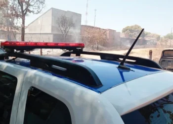 O incêndio no Setor Industrial. - Foto: Ascom PMTO