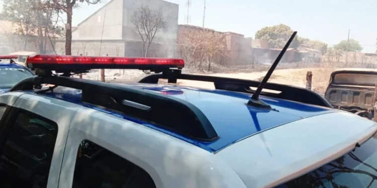 PMTO prende homem em flagrante por incêndio criminoso em dois locais diferentes em Dianópolis