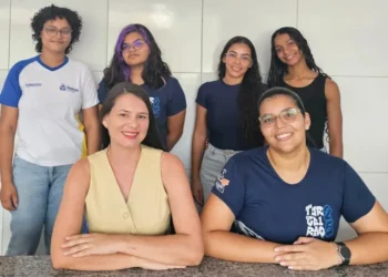 Turma participante da Banca de Estudos do Enem do programa Futuras Cientistas - Foto: Divulgação/Seduc/Governo do Tocantins
