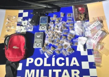 PMTO prende homem e apreende adolescente por tráfico de drogas em Araguaína - Foto: Ascom 2º BPM
