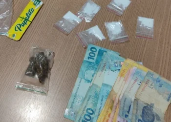 PMTO prende homem de 27 anos por tráfico de drogas em Monte Santo; suspeito já possuía diversas passagens criminais. - Foto: Ascom PMTO