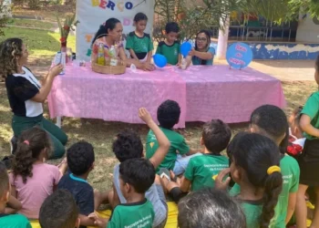 Berço de Talentos estimula crianças e professores na realização de propostas que valorizam o questionamento e a pesquisa – Foto Divulgação