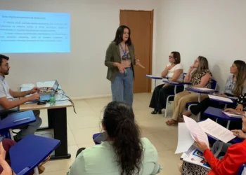 Diretores, superintendentes, psicólogos e assistentes sociais discutem protocolo contra bullying e suas derivações – Foto Semed