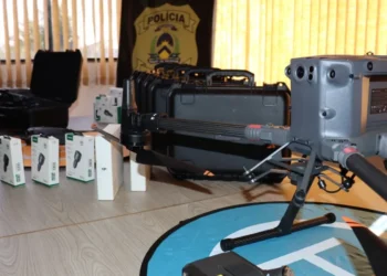 Drones serão usados nas investigações de crimes ambientais e de trânsito, entre outras - Foto: João Guilherme Lobasz/Governo do Tocantins